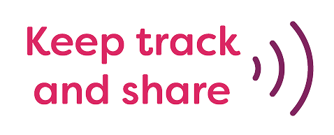 Keep track and share